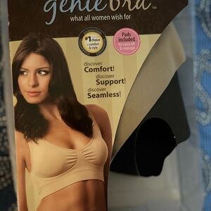 New Seamless Support Black and Tan (2 Bras)